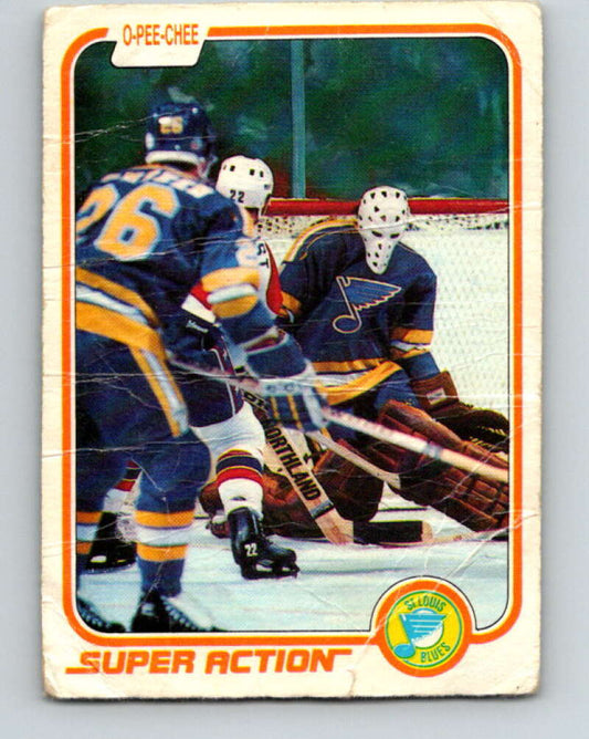 1981-82 O-Pee-Chee #301 Mike Liut  St. Louis Blues  V31611