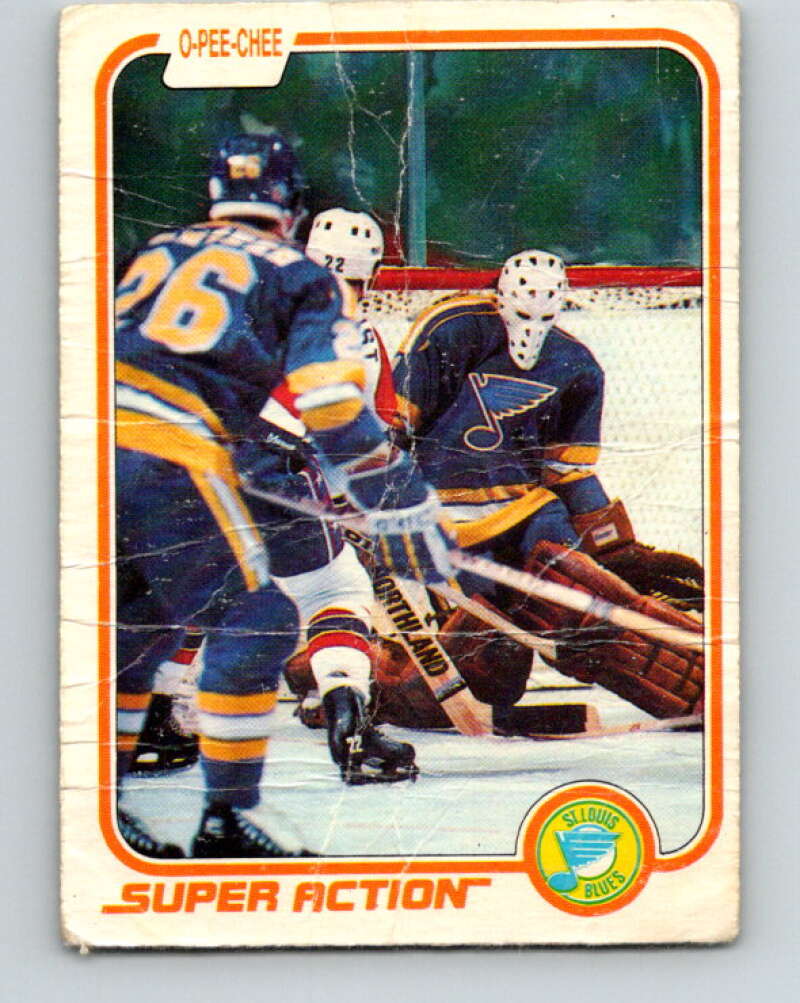 1981-82 O-Pee-Chee #301 Mike Liut  St. Louis Blues  V31613