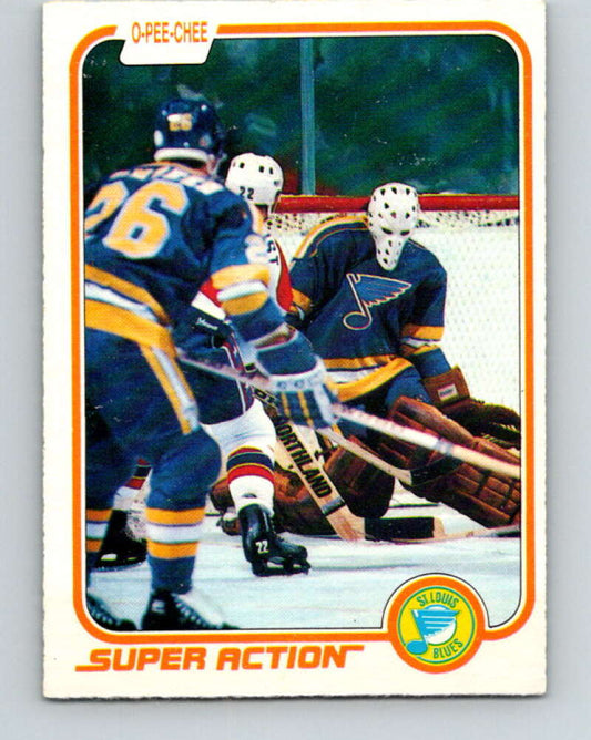 1981-82 O-Pee-Chee #301 Mike Liut  St. Louis Blues  V31614