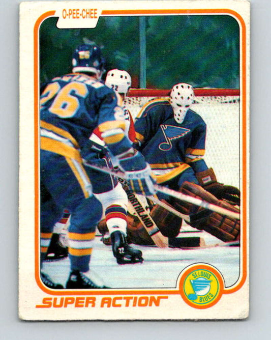 1981-82 O-Pee-Chee #301 Mike Liut  St. Louis Blues  V31617