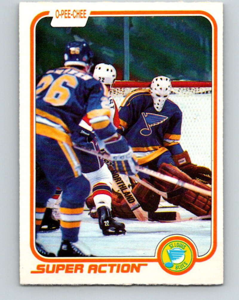 1981-82 O-Pee-Chee #301 Mike Liut  St. Louis Blues  V31618