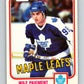 1981-82 O-Pee-Chee #306 Wilf Paiement  Toronto Maple Leafs  V31645