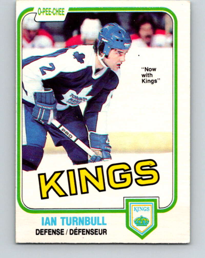 1981-82 O-Pee-Chee #309 Ian Turnbull  Los Angeles Kings  V31668