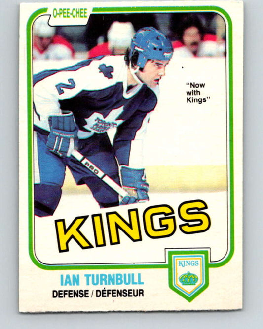 1981-82 O-Pee-Chee #309 Ian Turnbull  Los Angeles Kings  V31673