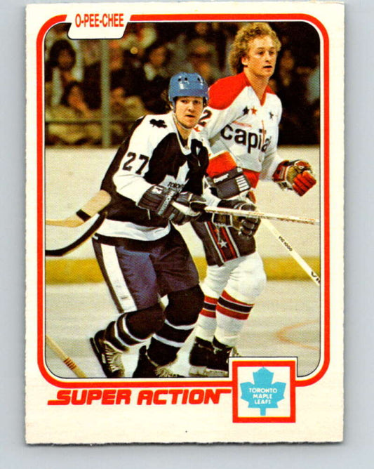 1981-82 O-Pee-Chee #312 Darryl Sittler  Toronto Maple Leafs  V31694