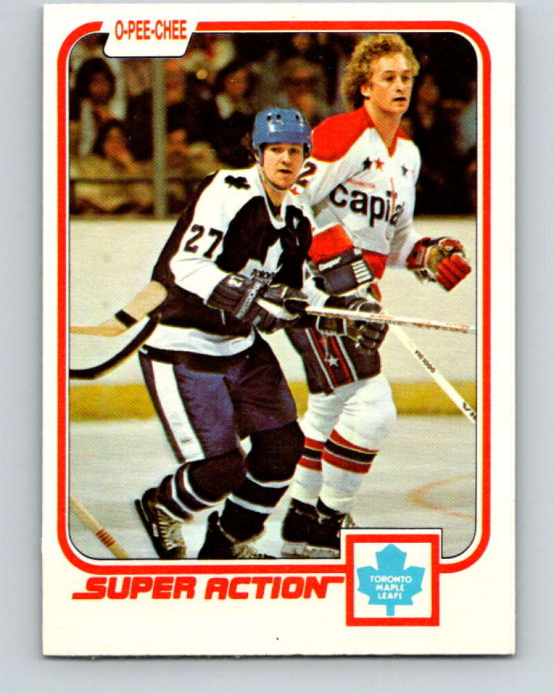 1981-82 O-Pee-Chee #312 Darryl Sittler  Toronto Maple Leafs  V31697