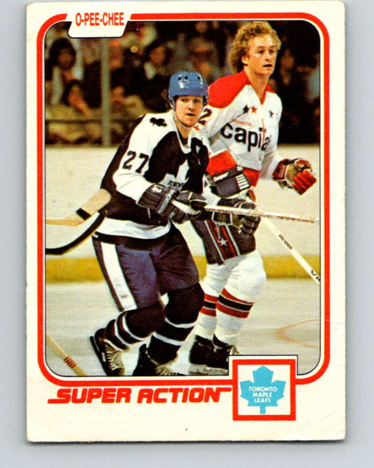 1981-82 O-Pee-Chee #312 Darryl Sittler  Toronto Maple Leafs  V31699