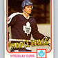1981-82 O-Pee-Chee #316 Vitezslav Duris RC Rookie Maple Leafs  V31719