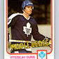 1981-82 O-Pee-Chee #316 Vitezslav Duris RC Rookie Maple Leafs  V31725