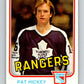 1981-82 O-Pee-Chee #318 Pat Hickey  New York Rangers  V31742