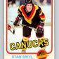 1981-82 O-Pee-Chee #328 Stan Smyl  Vancouver Canucks  V31813
