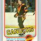 1981-82 O-Pee-Chee #330 Per-Olov Brasar UER  Vancouver Canucks  V31826