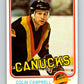 1981-82 O-Pee-Chee #333 Colin Campbell  Vancouver Canucks  V31847