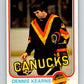 1981-82 O-Pee-Chee #337 Dennis Kearns  Vancouver Canucks  V31878