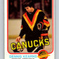 1981-82 O-Pee-Chee #337 Dennis Kearns  Vancouver Canucks  V31879
