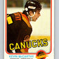 1981-82 O-Pee-Chee #341 Kevin McCarthy  Vancouver Canucks  V31905