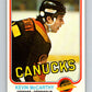 1981-82 O-Pee-Chee #341 Kevin McCarthy  Vancouver Canucks  V31913