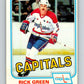 1981-82 O-Pee-Chee #348 Rick Green  Washington Capitals  V31958