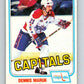 1981-82 O-Pee-Chee #350 Dennis Maruk  Washington Capitals  V31971