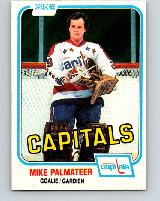 1981-82 O-Pee-Chee #351 Mike Palmateer  Washington Capitals  V31972