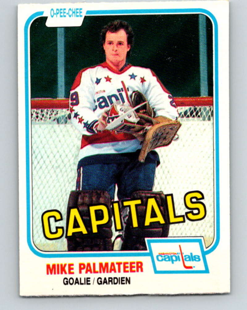 1981-82 O-Pee-Chee #351 Mike Palmateer  Washington Capitals  V31976