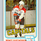 1981-82 O-Pee-Chee #353 Bengt Gustafsson  Washington Capitals  V31989