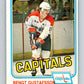 1981-82 O-Pee-Chee #353 Bengt Gustafsson  Washington Capitals  V31992
