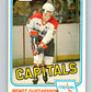 1981-82 O-Pee-Chee #353 Bengt Gustafsson  Washington Capitals  V31993