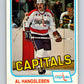 1981-82 O-Pee-Chee #354 Alan Hangsleben  Washington Capitals  V31997