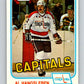 1981-82 O-Pee-Chee #354 Alan Hangsleben  Washington Capitals  V31998