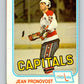 1981-82 O-Pee-Chee #355 Jean Pronovost  Washington Capitals  V32001
