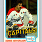 1981-82 O-Pee-Chee #356 Dennis Ververgaert  Washington Capitals  V32013