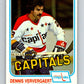 1981-82 O-Pee-Chee #356 Dennis Ververgaert  Washington Capitals  V32015