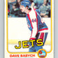1981-82 O-Pee-Chee #358 Dave Babych  RC Rookie Winnipeg Jets  V32026