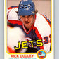 1981-82 O-Pee-Chee #362 Rick Dudley  Winnipeg Jets  V32054