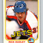 1981-82 O-Pee-Chee #362 Rick Dudley  Winnipeg Jets  V32056