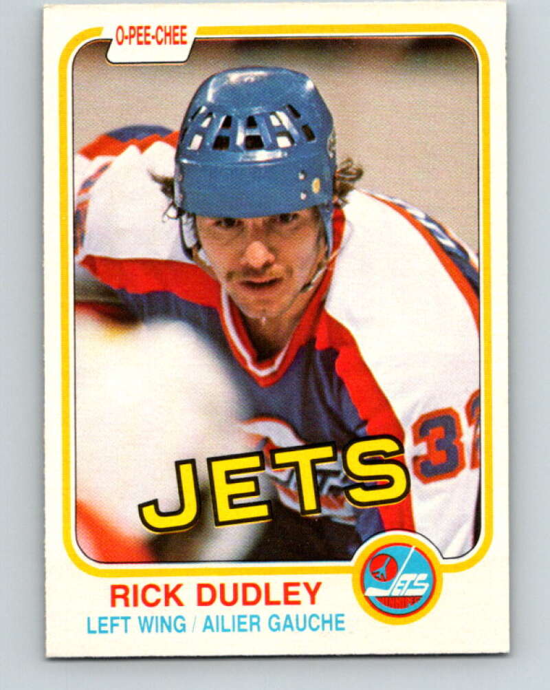 1981-82 O-Pee-Chee #362 Rick Dudley  Winnipeg Jets  V32058