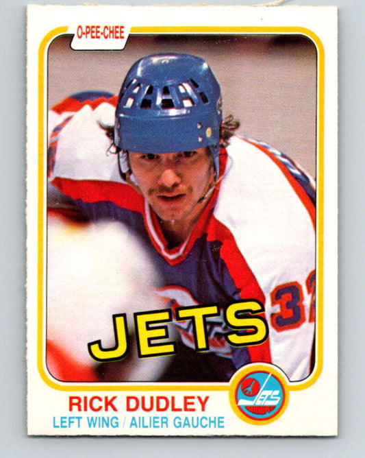 1981-82 O-Pee-Chee #362 Rick Dudley  Winnipeg Jets  V32059