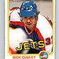 1981-82 O-Pee-Chee #362 Rick Dudley  Winnipeg Jets  V32060