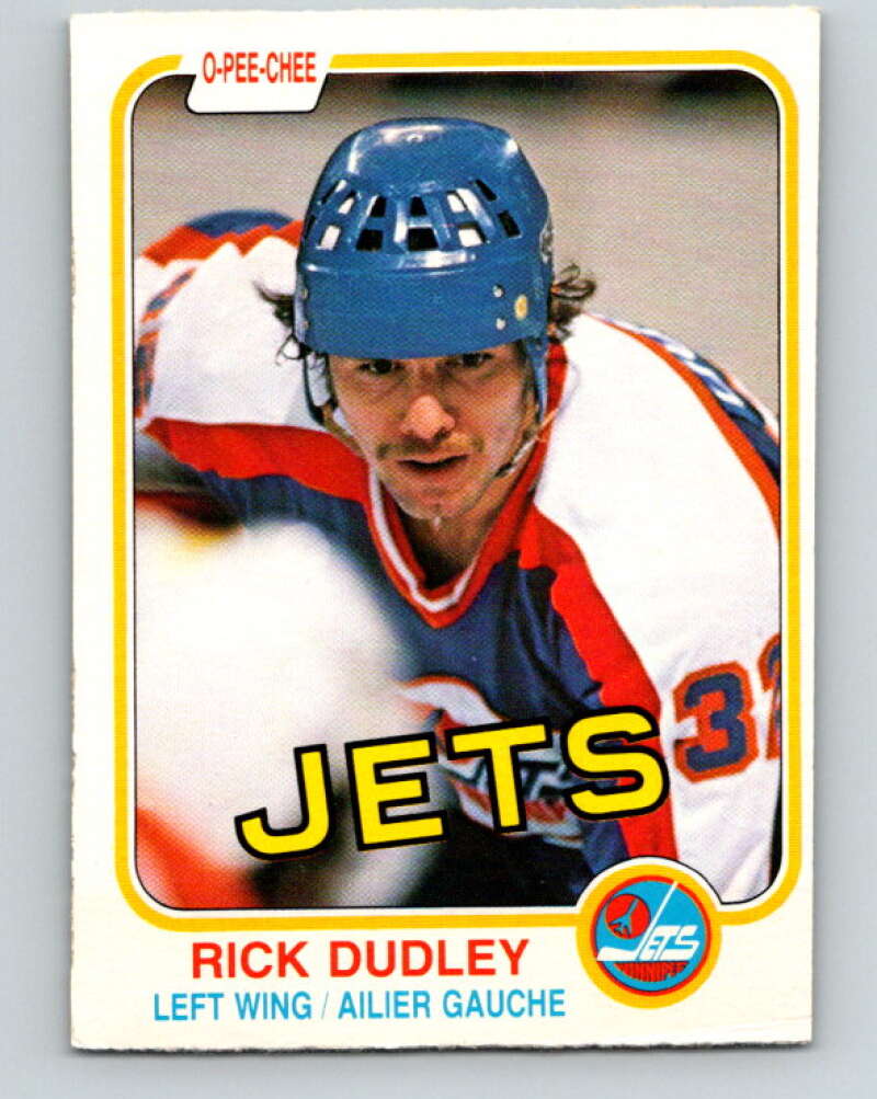 1981-82 O-Pee-Chee #362 Rick Dudley  Winnipeg Jets  V32060