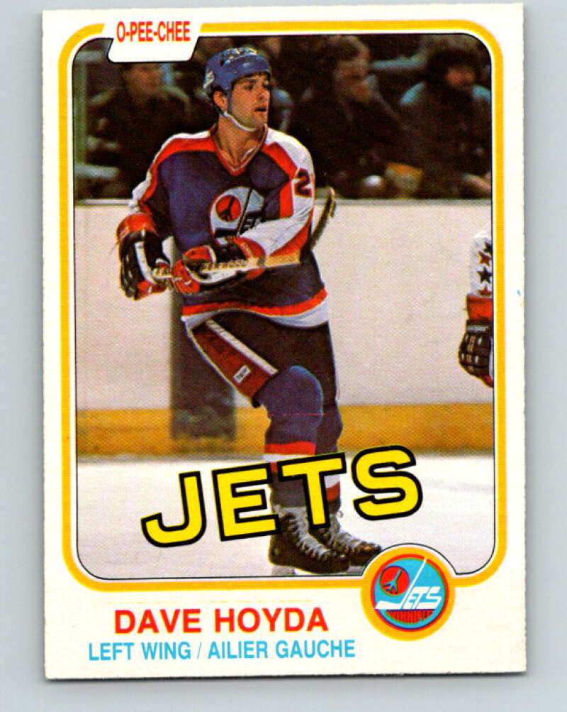 1981-82 O-Pee-Chee #366 Dave Hoyda UER  Winnipeg Jets  V32087