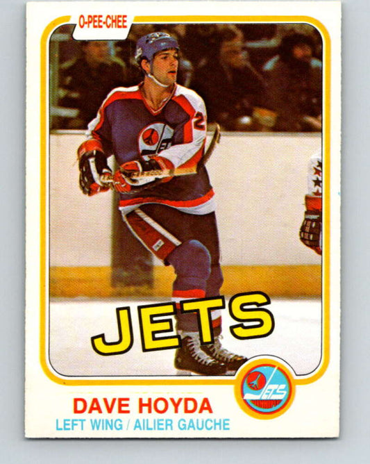 1981-82 O-Pee-Chee #366 Dave Hoyda UER  Winnipeg Jets  V32089