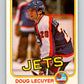 1981-82 O-Pee-Chee #367 Doug Lecuyer  RC Rookie Winnipeg Jets  V32094
