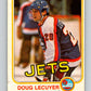 1981-82 O-Pee-Chee #367 Doug Lecuyer  RC Rookie Winnipeg Jets  V32096