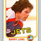1981-82 O-Pee-Chee #369 Barry Long  Winnipeg Jets  V32109