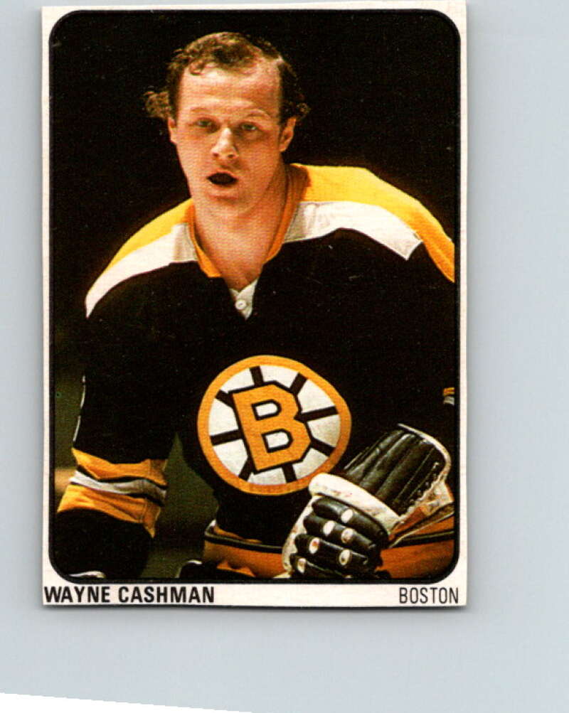 1974-75 Lipton Soup #9 Wayne Cashman  Boston Bruins  V32183