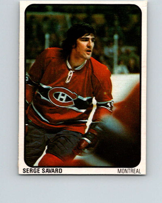 1974-75 Lipton Soup #11 Serge Savard  Montreal Canadiens  V32188