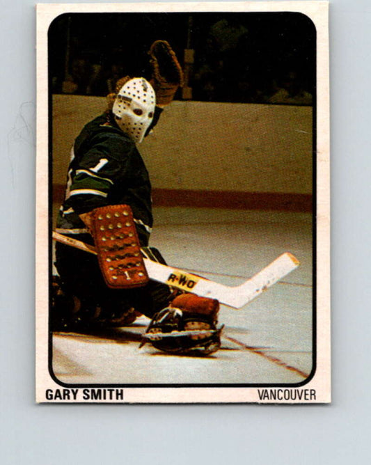 1974-75 Lipton Soup #15 Gary Smith  Vancouver Canucks  V32198