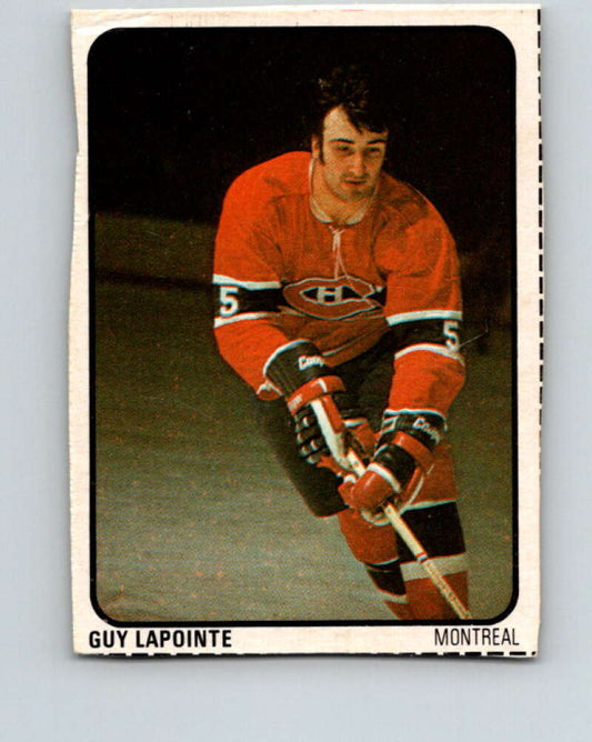 1974-75 Lipton Soup #16 Guy Lapointe  Montreal Canadiens  V32204