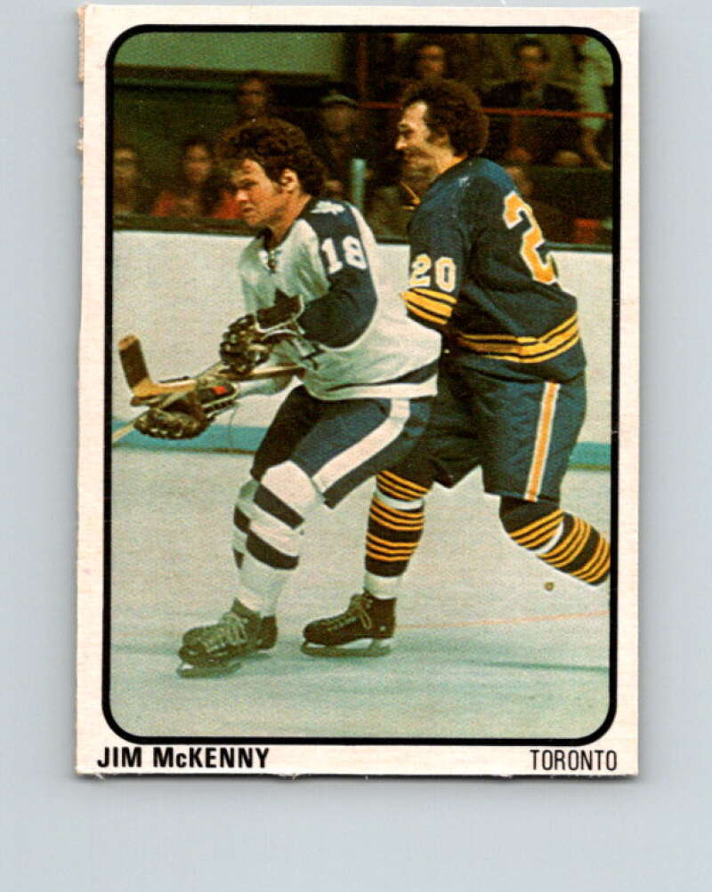 1974-75 Lipton Soup #23 Jim McKenny  Toronto Maple Leafs  V32221